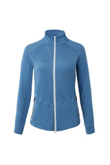 Horze Vera Women's Sweat Jacket- Coronet Blue