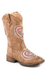 Roper Little Kids Lydia Boots- Brown