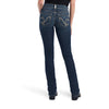 Ariat Women's REAL Freesia Straight Leg Jean