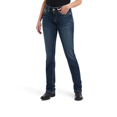 Ariat Women's REAL Freesia Straight Leg Jean