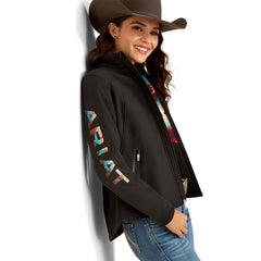 Ariat Women's New Team Softshell Jacket- Black