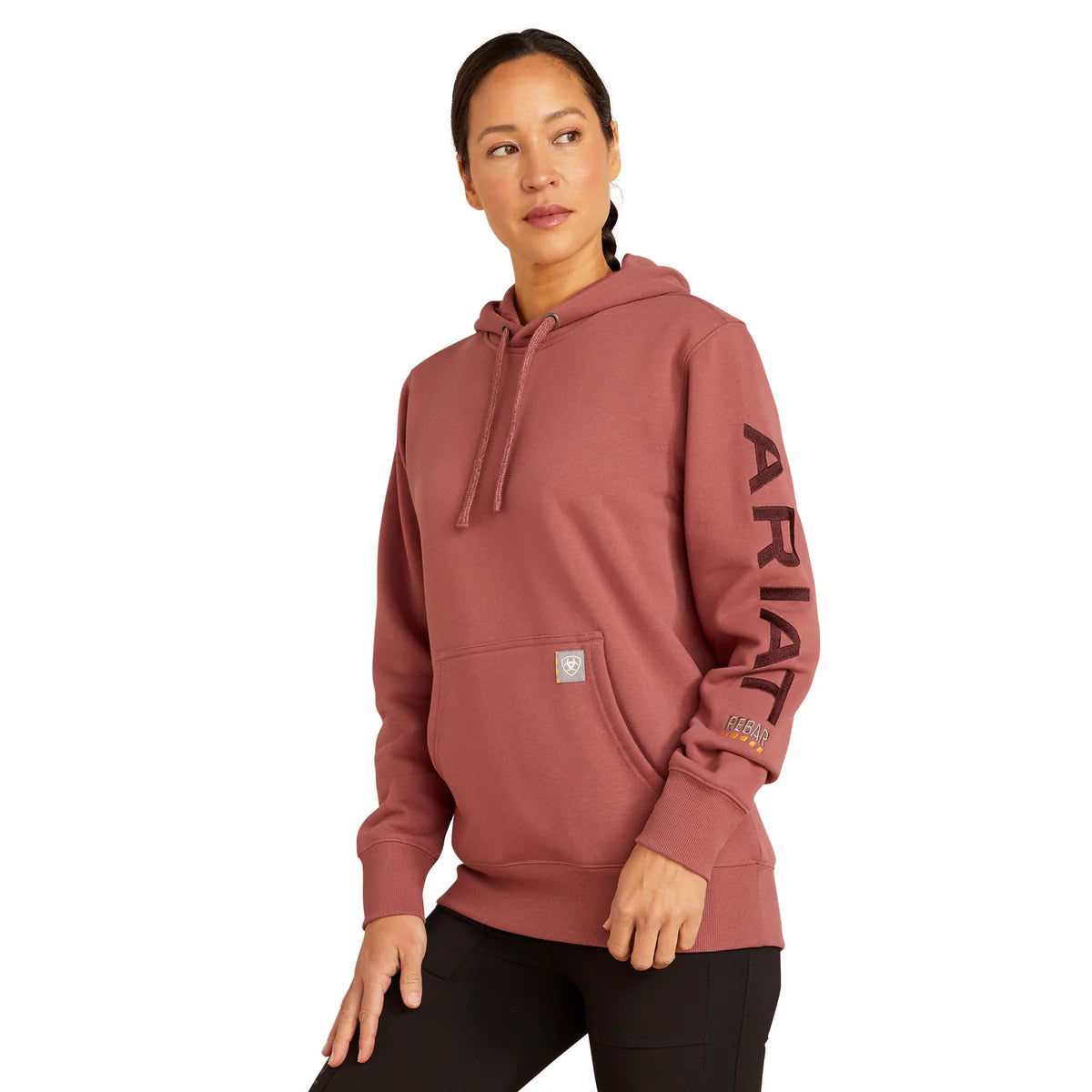 Ariat Women's Rebar Graphic Hoodie- Roan