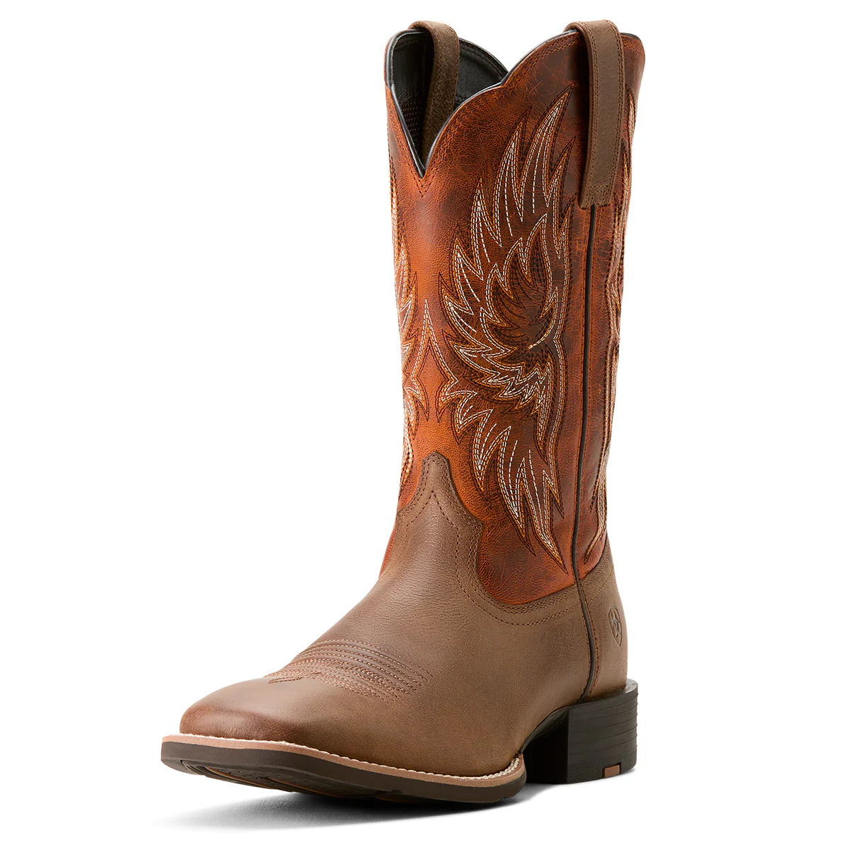 Ariat Mens Sport Rider Boot- Vintage Oak/Rustic Orange