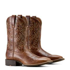 Men's Ariat Sport Western Wide Square Toe Cowboy Boot