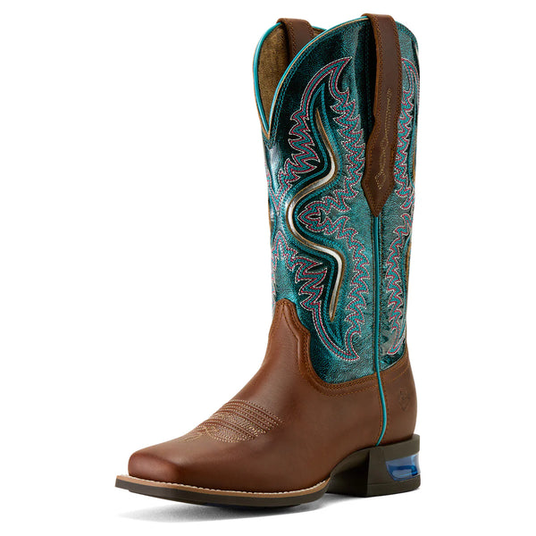 Ariat Womens Captivate Wide Square Toe Western Boot