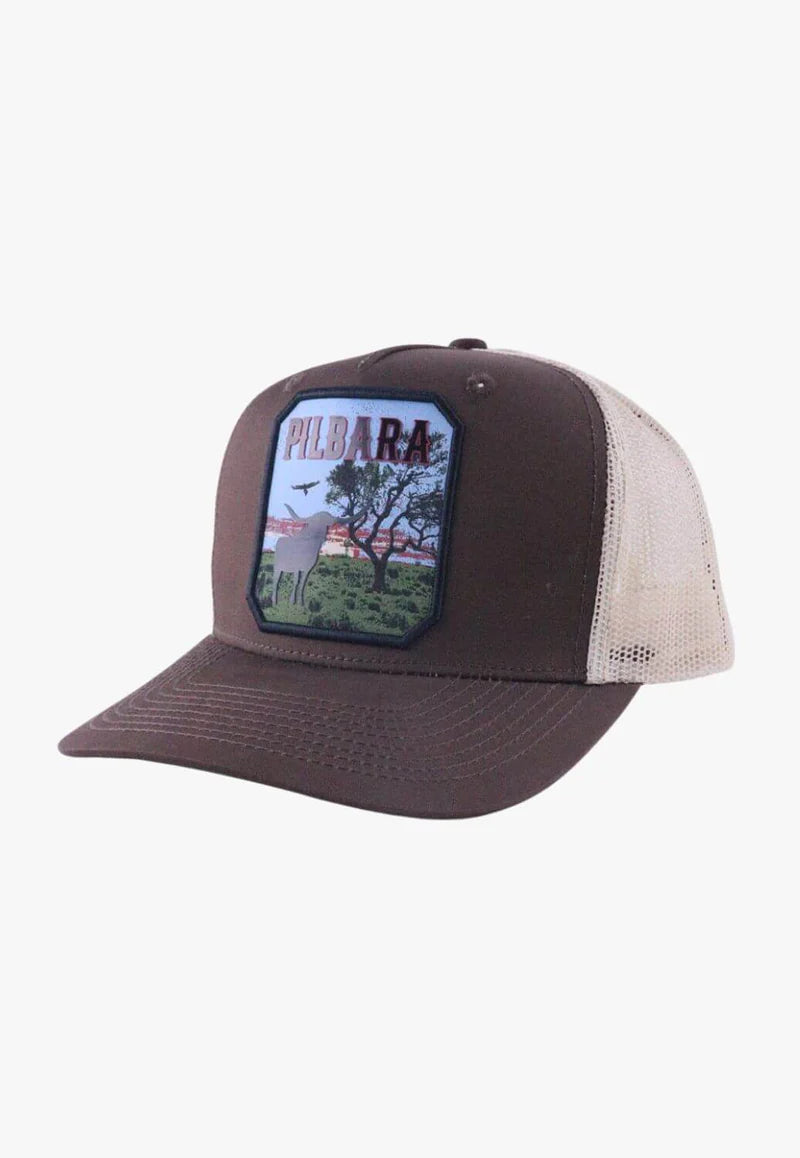 Pilbara Outback Cap- Brown