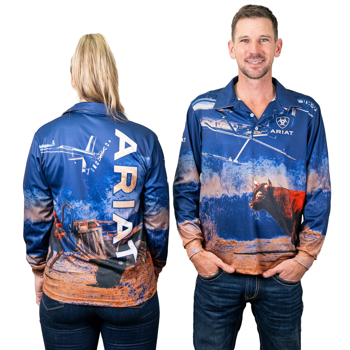 Ariat Fishing Shirt- Bullcatcher