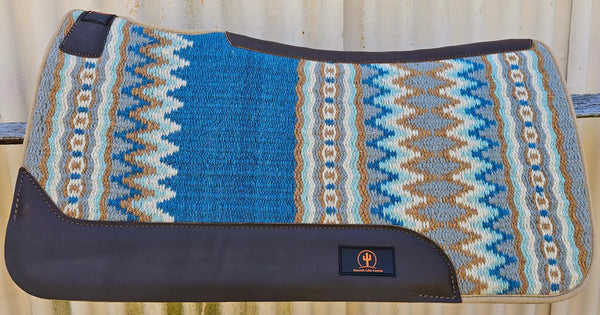 "JACKSON" Contoured Pad - Blue - Smooth Like Cactus