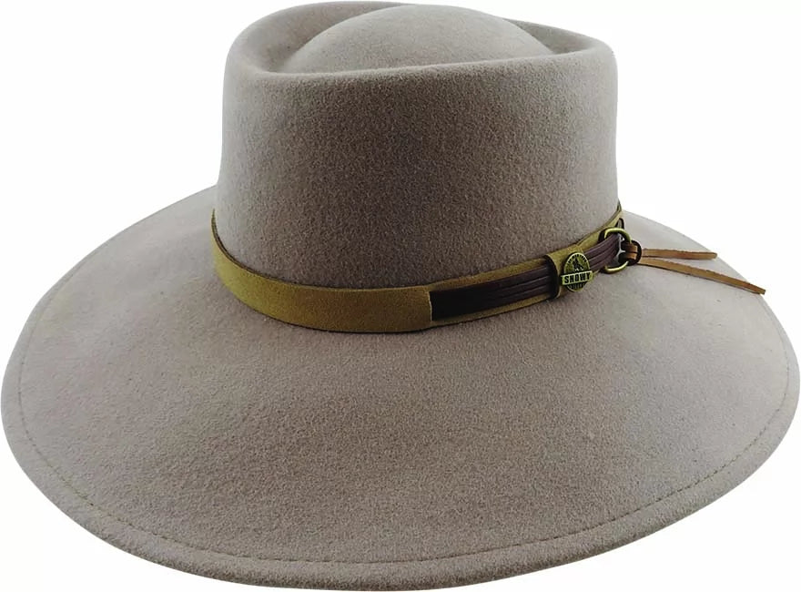 Man from shop snowy river hat
