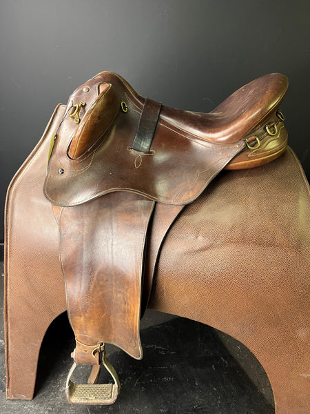 Bates Stock Saddle Large - ID: 2195G