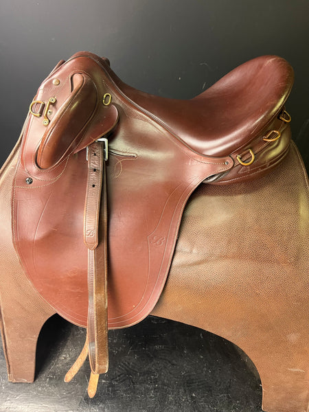 Bates Kimberly Stock Saddle Large - ID: 2197C