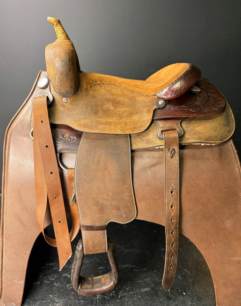 Col Hood Pleasure Saddle 15.5" - ID:2218K