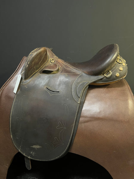 Indian Stock Saddle 17" - ID:2238O