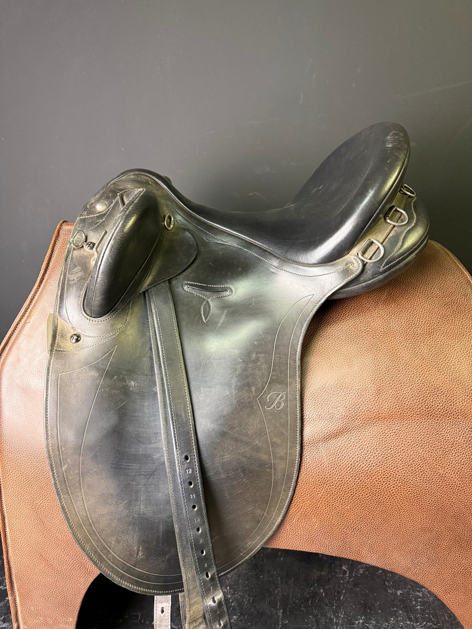 Bates Stock Saddle 15.5'' ID:2248K
