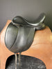 Frank Baines Piroutte Monoflap Dressage Saddle 17" ID:2254C