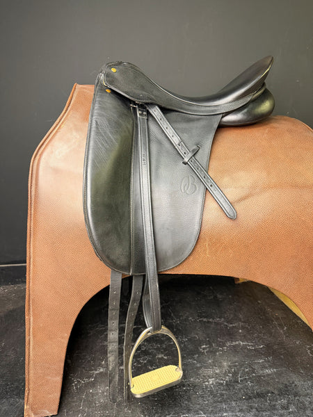 Bates Caprilli Dressage Saddle 17.5'' - ID:2270K