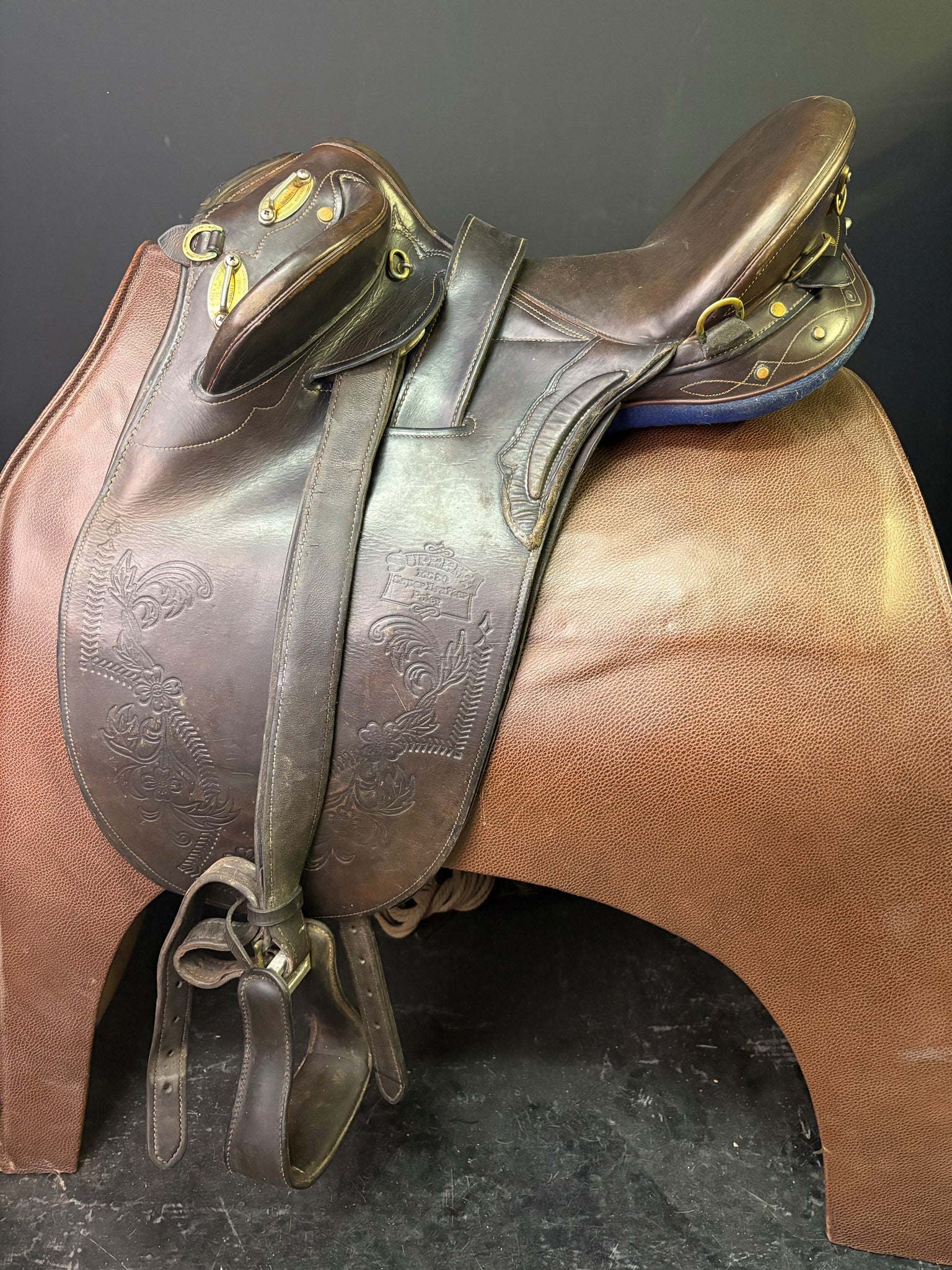 Syd Hill Super Drafter Poley Saddle 13.5'' -ID:2274A