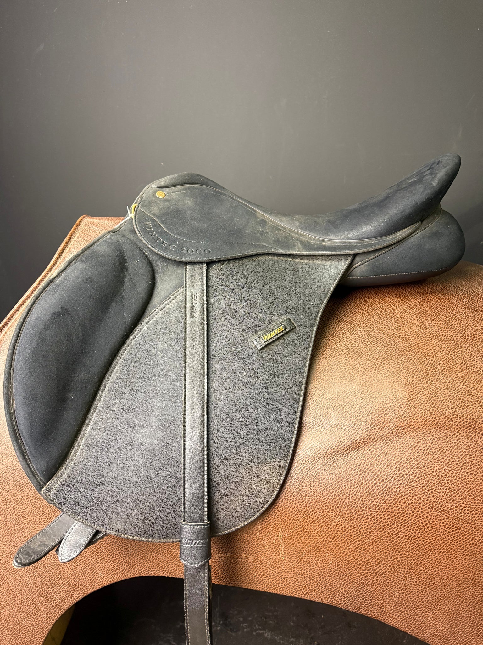 Wintec 2000 All Purpose Saddle Black 16'' - ID:2277L