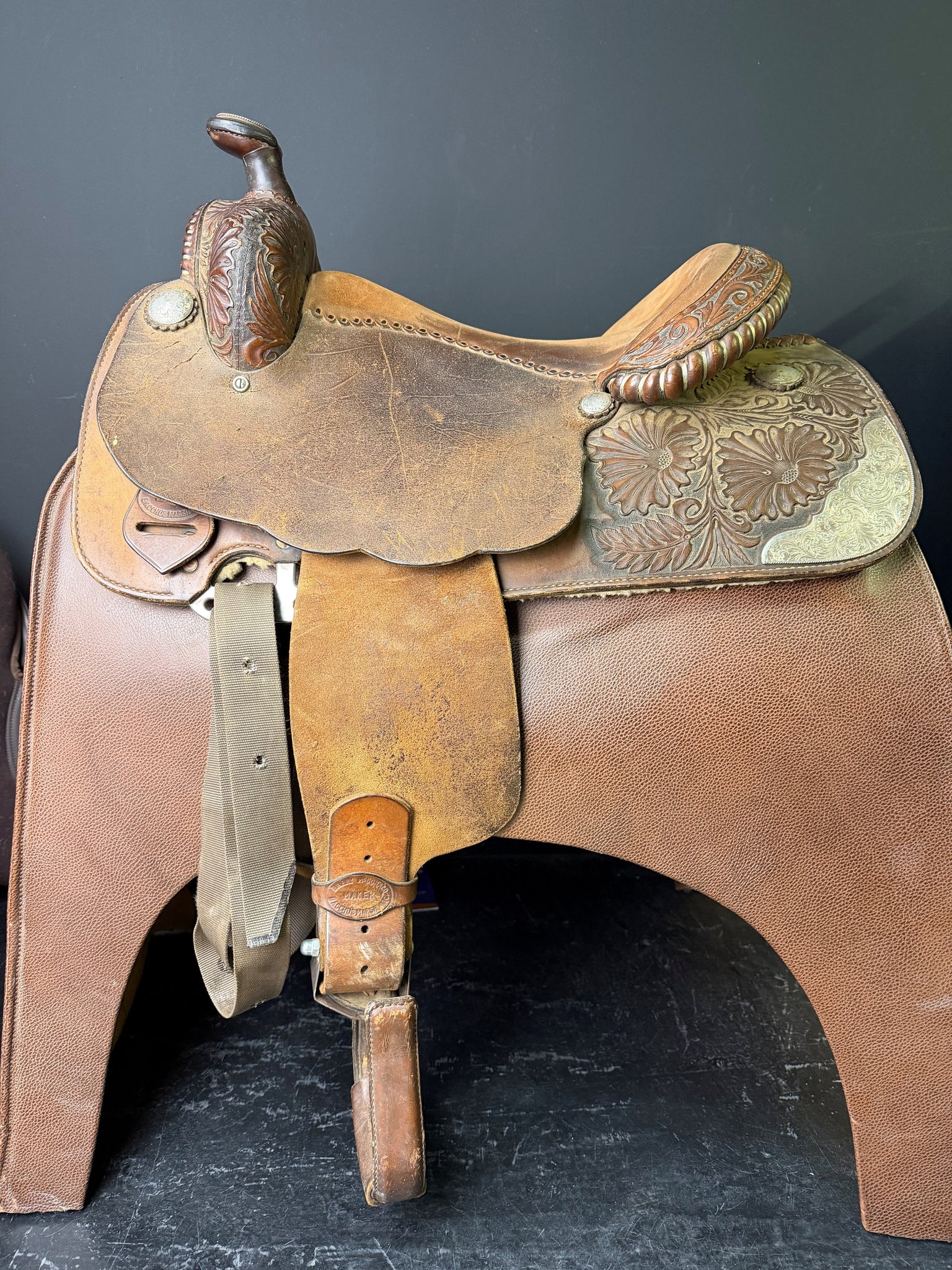 Barry Mcdonald Pleasure Saddle 15.5'' - ID: 2288M