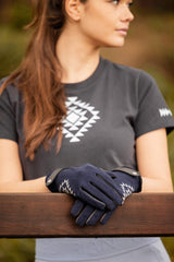 HORZE Tiara Womens Summer Gloves- Navy