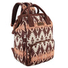 Wrangler Bag Southwestern Backpack/Baby Bag Mocha