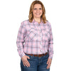 Just Country Women's Brooke Flannel- Dusty Rose