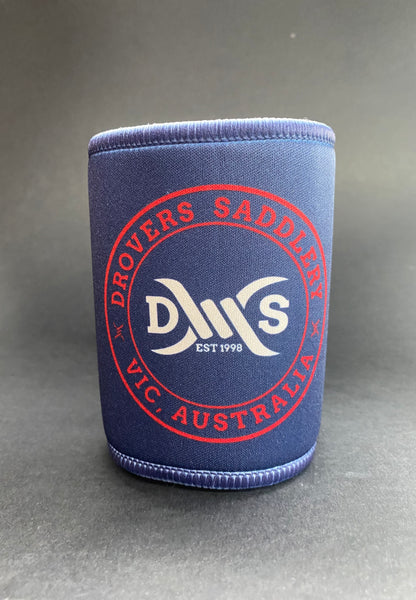 Drovers Saddlery Logo Stubby Holder - Navy