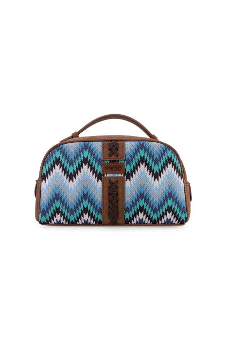 Wrangler Women's Nevada Cosmetic Bag- Blue