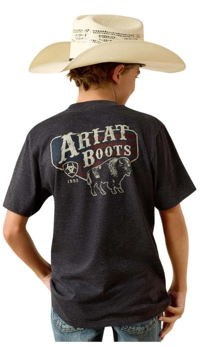 Ariat Boy's American Bison T-Shirt