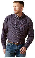 Ariat Men's Briggs Navy Shirt