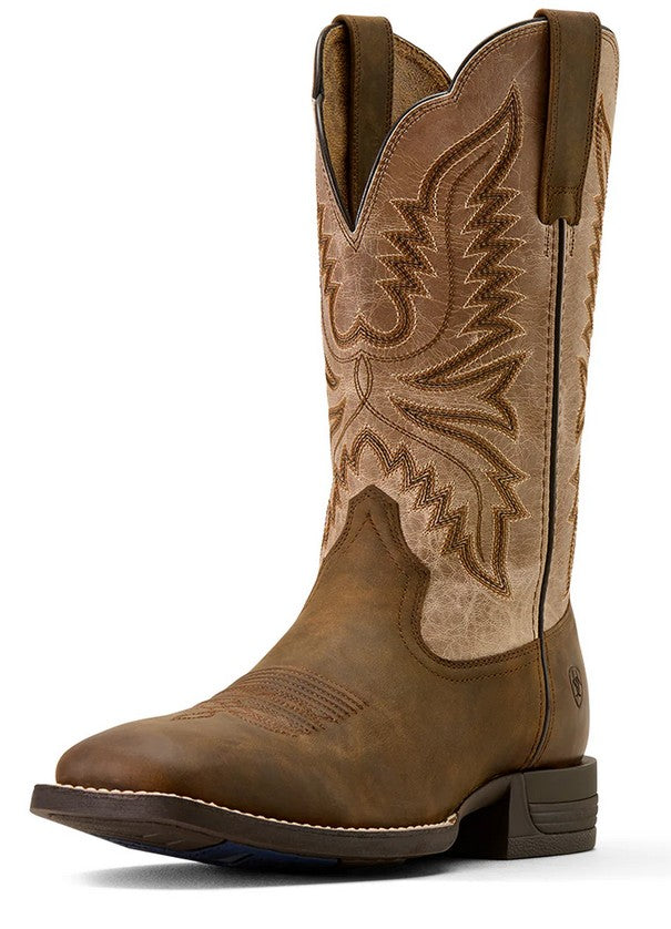 Ariat Men's Brush Creek Tan & Taupe Boot