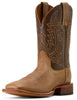 Ariat Men's County Road Wheat Tan & Santa Fe Brown Boots