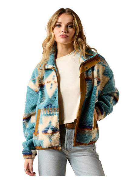 Ariat Women's Sherpa Agave South Print Jacket