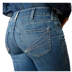 Ariat Women's Mid Rise Aisha Boot Cut Jeans