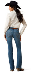 Ariat Women's Mid Rise Esti Boot Cut Jeans