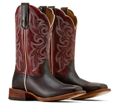 Ariat Women's County Lane Wide Square Toe Western Boot