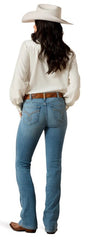 Ariat Women's High Rise Lorena Boot Cut Jeans