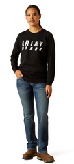 Ariat Women's Rebar Long Sleeve Black Tee