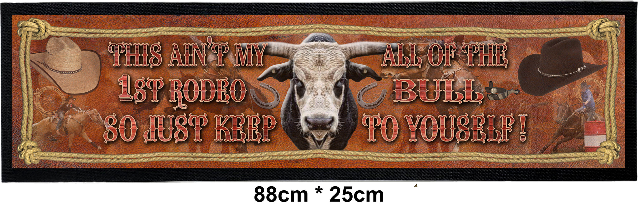 Bar Mat - Keep The Bull