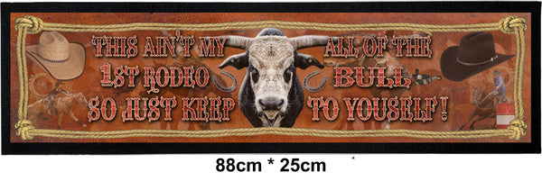 Bar Mat - Keep The Bull