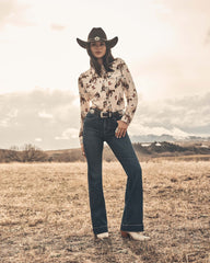 Wrangler Women’s High Rise Trouser Jean - Bespoke