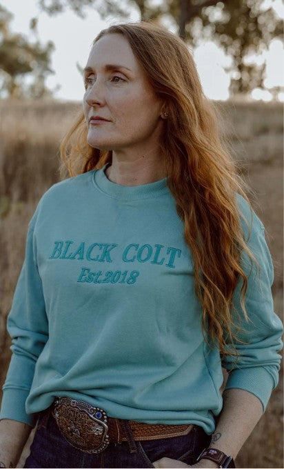 Black Colt Green Pullover Jumper