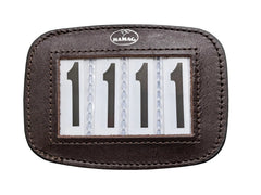 Hamag Leather Bridle Number Holders (Pair)