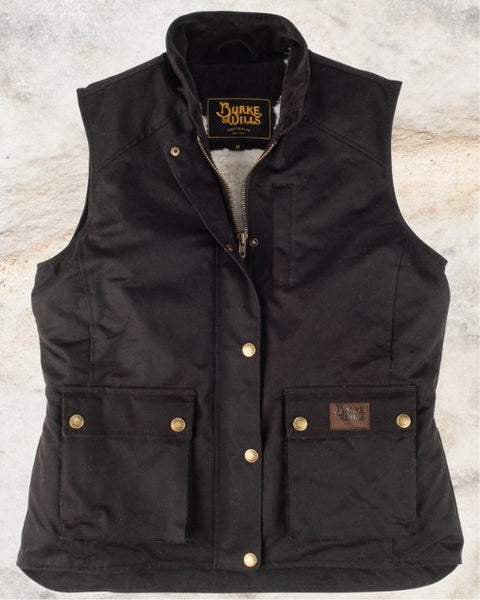 Burke & Wills Women's Derwent Oilskin Vest