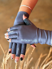 Bush Mits Extended Sleeve Grey