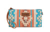Wrangler Cilia Aztec Wristlet Tan