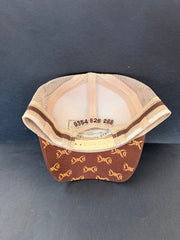 Drovers Saddlery Trucker Cap - Brown & Beige