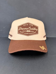 Drovers Saddlery Trucker Cap - Brown & Beige