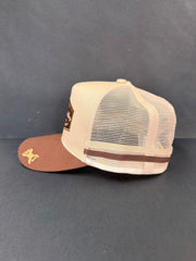Drovers Saddlery Trucker Cap - Brown & Beige
