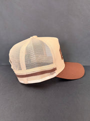 Drovers Saddlery Trucker Cap - Brown & Beige
